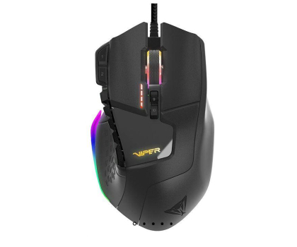 Myszka Patriot Viper V570 RGB Laser Gaming Black Edition
